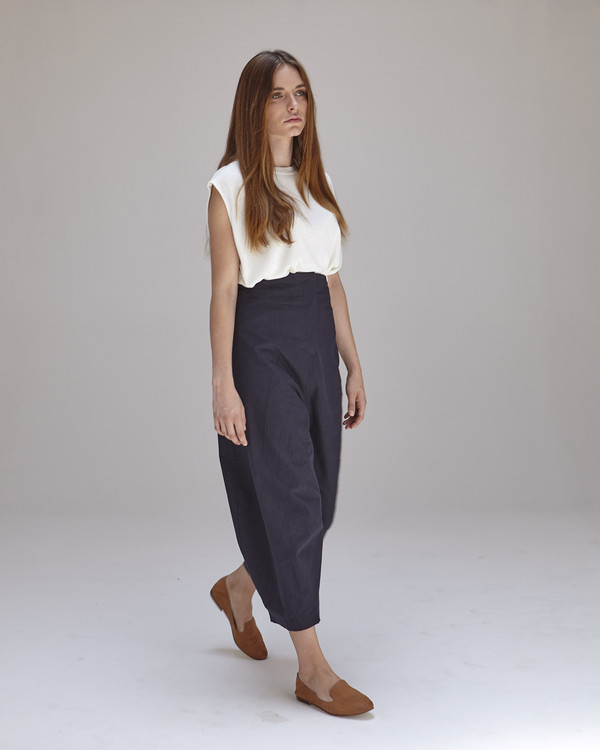 Caron Callahan Morris Pants in Navy Caron Callahan Morris Pants in Navy