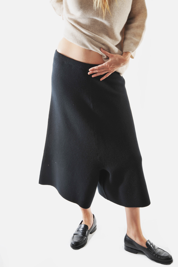 Oyuna Black Knit Karam Trousers Oyuna Black Knit Karam Trousers
