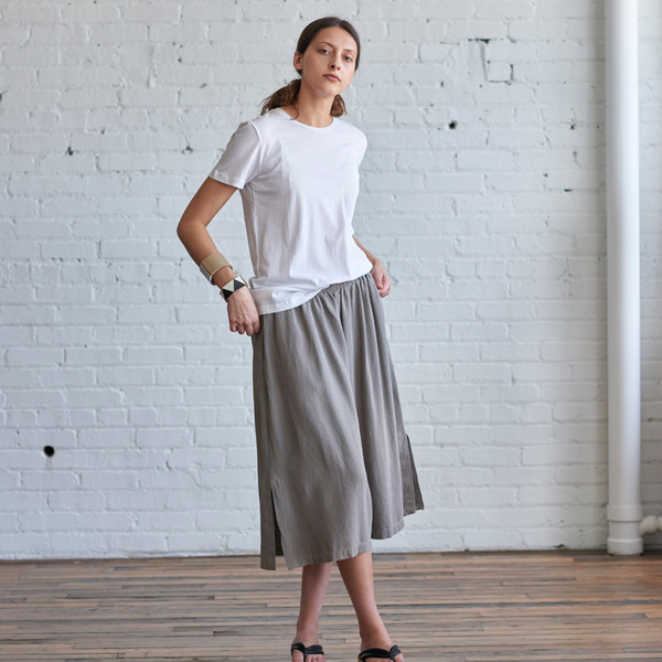 Black Crane Slit Wide Culotte Black Crane Slit Wide Culotte