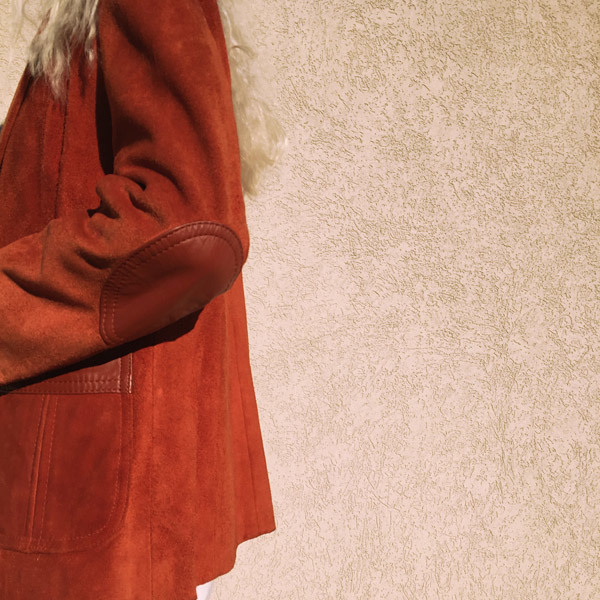 Kaleidos Vintage Burnt Orange Suede Jacket Kaleidos Vintage Burnt Orange Suede Jacket