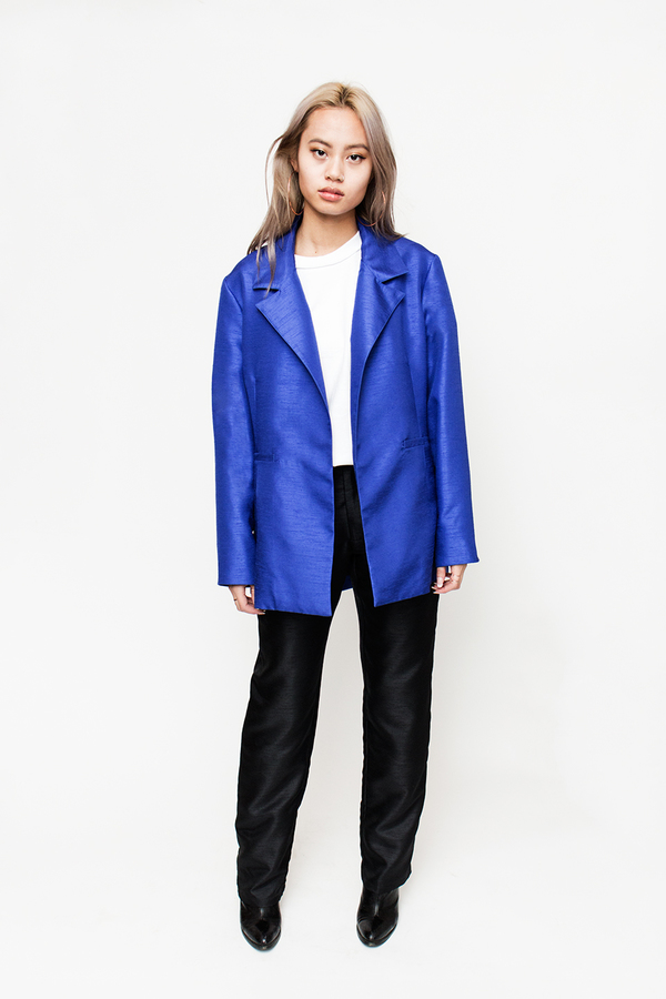 Bodega Thirteen - FW16 New Ace Blazer Cobalt Bodega Thirteen - FW16 New Ace Blazer Cobalt