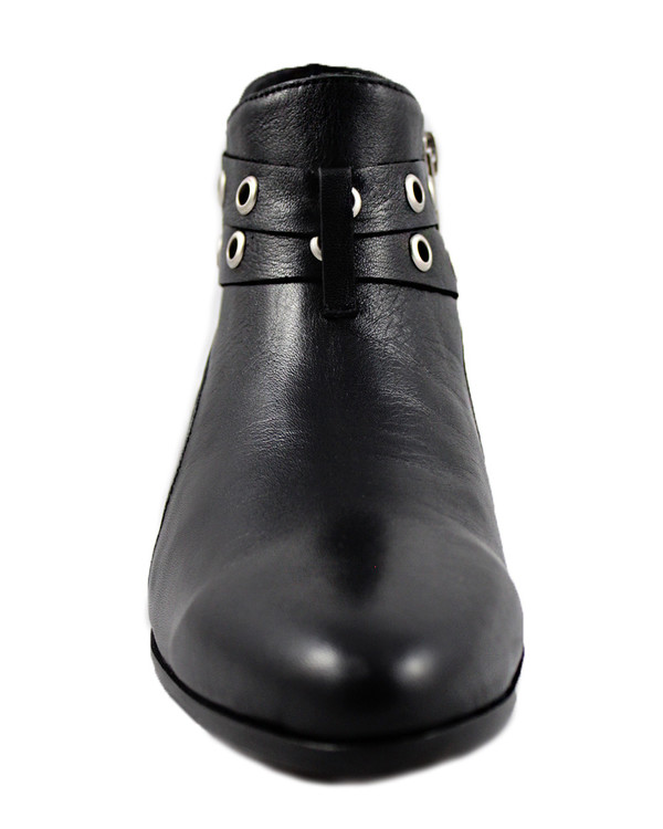 Cartel Footwear AW16 Double Strap Bootie - Salto Black Leather Cartel Footwear AW16 Double Strap Bootie - Salto Black Leather