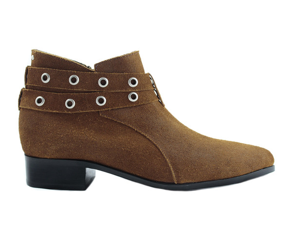 Cartel Footwear AW16 Double Strap Bootie - Salto Suede Cartel Footwear AW16 Double Strap Bootie - Salto Suede
