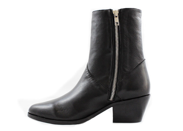 Cartel Footwear AW16 High Shaft Boot - Helvecia Black Leather Cartel Footwear AW16 High Shaft Boot - Helvecia Black Leather