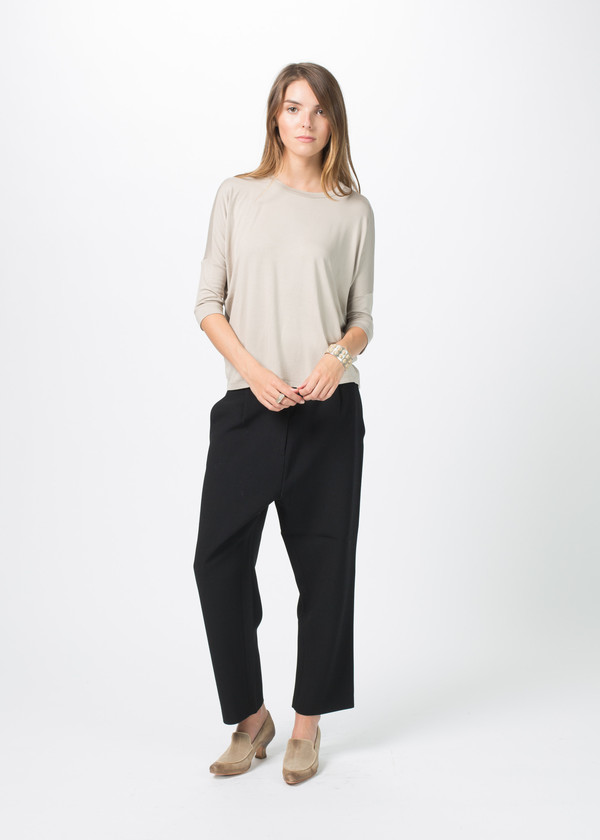 Organic by John Patrick Slim Sleeve Viscose Tee Organic by John Patrick Slim Sleeve Viscose Tee