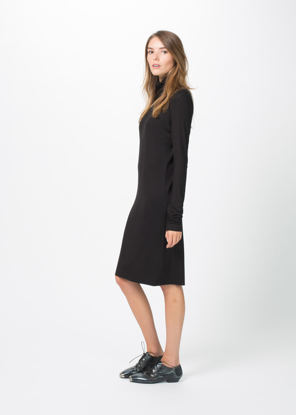 Organic by John Patrick Viscose Turtleneck Dress Organic by John Patrick Viscose Turtleneck Dress