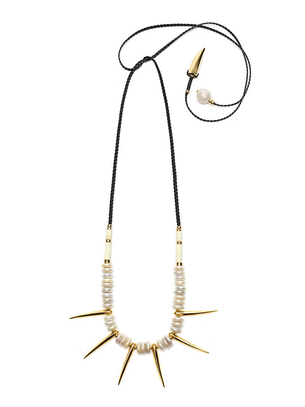 LIZZIE FORTUNATO - PYRAMID II NECKLACE LIZZIE FORTUNATO - PYRAMID II NECKLACE