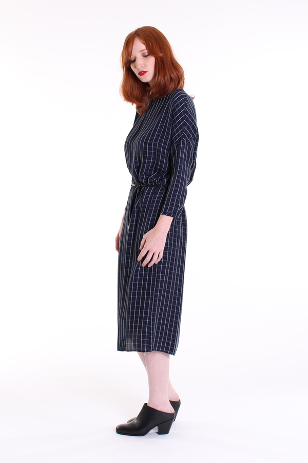 Steven Alan Dawn dress in navy Steven Alan Dawn dress in navy