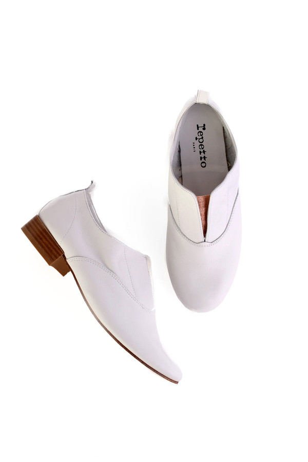 Repetto Dean oxford in white Repetto Dean oxford in white