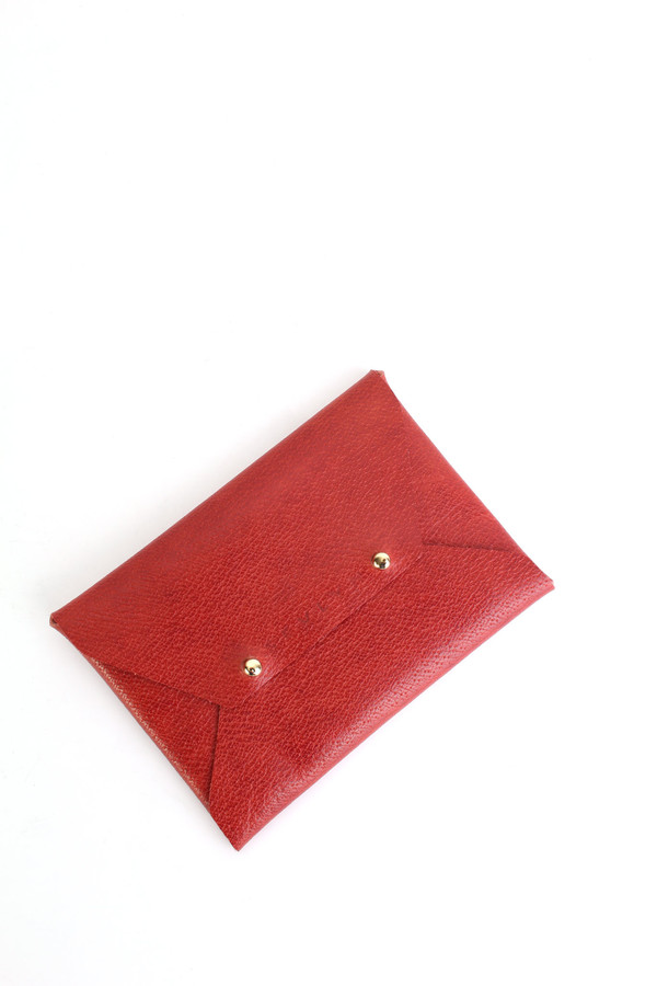 Sevlyn Envelope clutch in red Sevlyn Envelope clutch in red