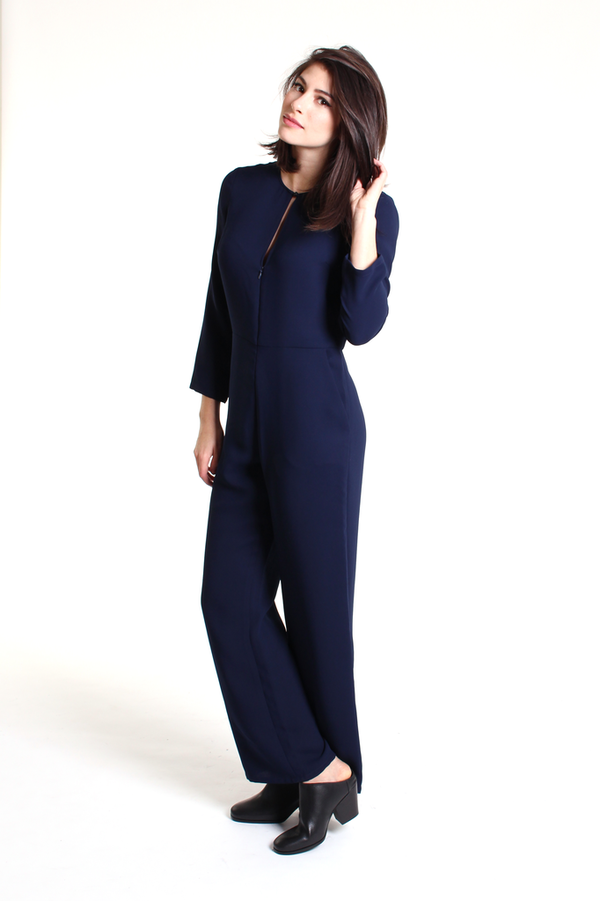 Rachel Comey Evermore jumpsuit in navy Rachel Comey Evermore jumpsuit in navy