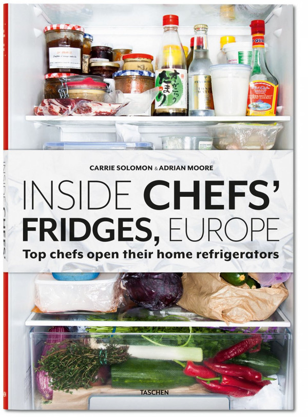 Taschen Inside chefs fridges Europe hardcover Taschen Inside chefs fridges Europe hardcover