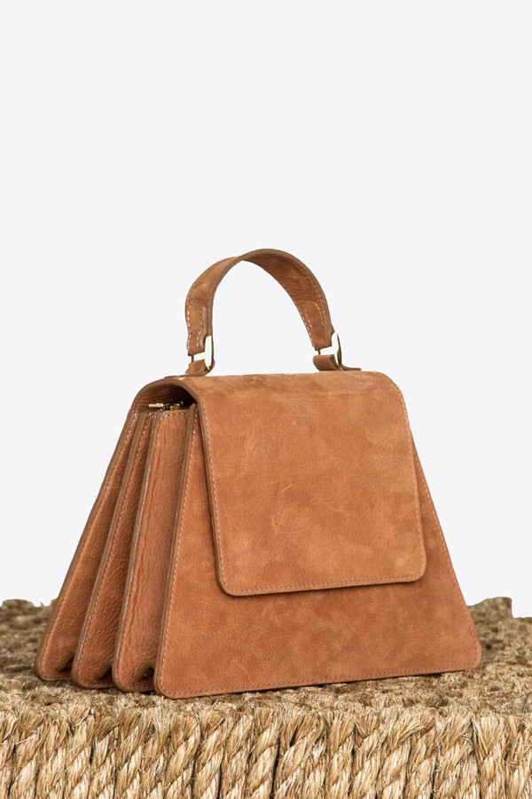 Ceri Hoover Kyle handbag in cognac Ceri Hoover Kyle handbag in cognac