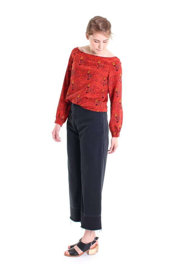 Off the shoulder blouse in under the mango tree Off the shoulder blouse in under the mango tree