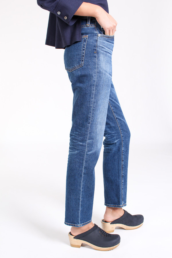 AG Jeans Phoebe high rise jean in 10 year wick AG Jeans Phoebe high rise jean in 10 year wick