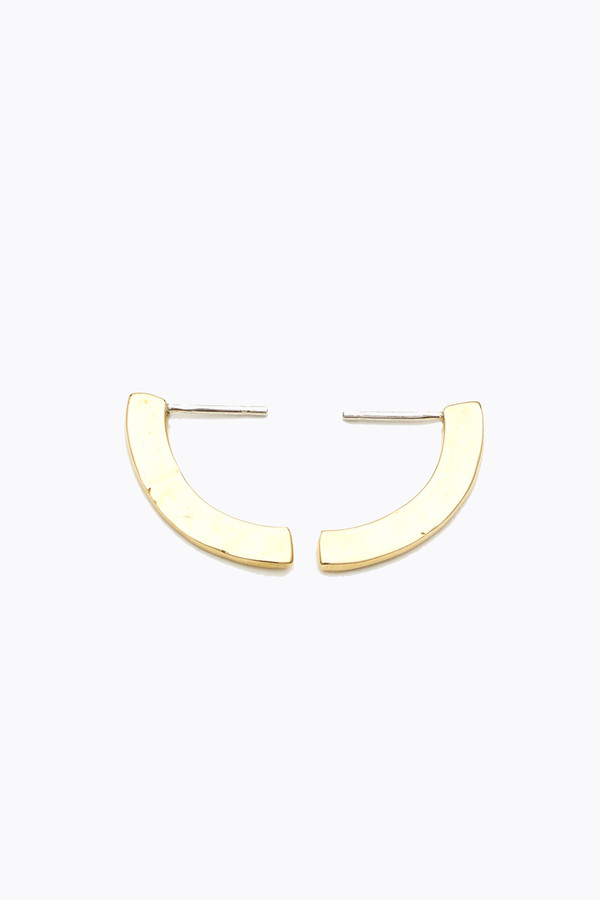 Odette New York Piet studs in brass Odette New York Piet studs in brass