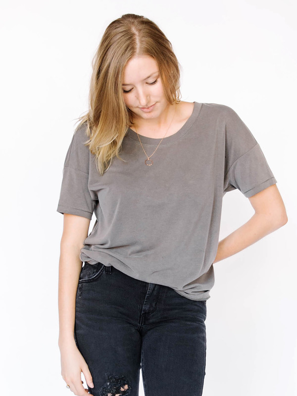 Bella Luxx Sueded Jersey Tee Bella Luxx Sueded Jersey Tee