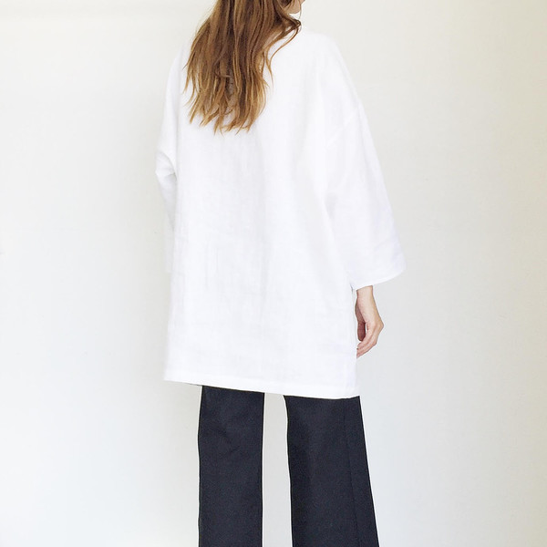 LLOYD White Linen Tunic LLOYD White Linen Tunic