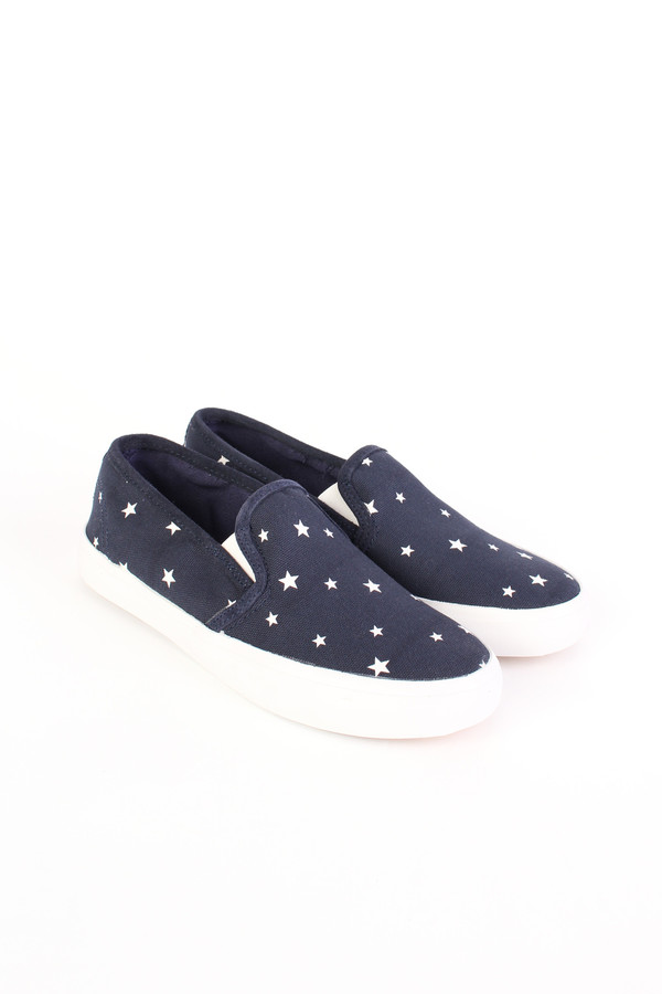 Chinti and Parker Slip on sneaker in star print Chinti and Parker Slip on sneaker in star print