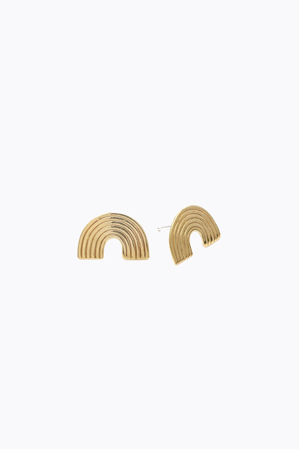 Odette New York Uta earrings in brass Odette New York Uta earrings in brass