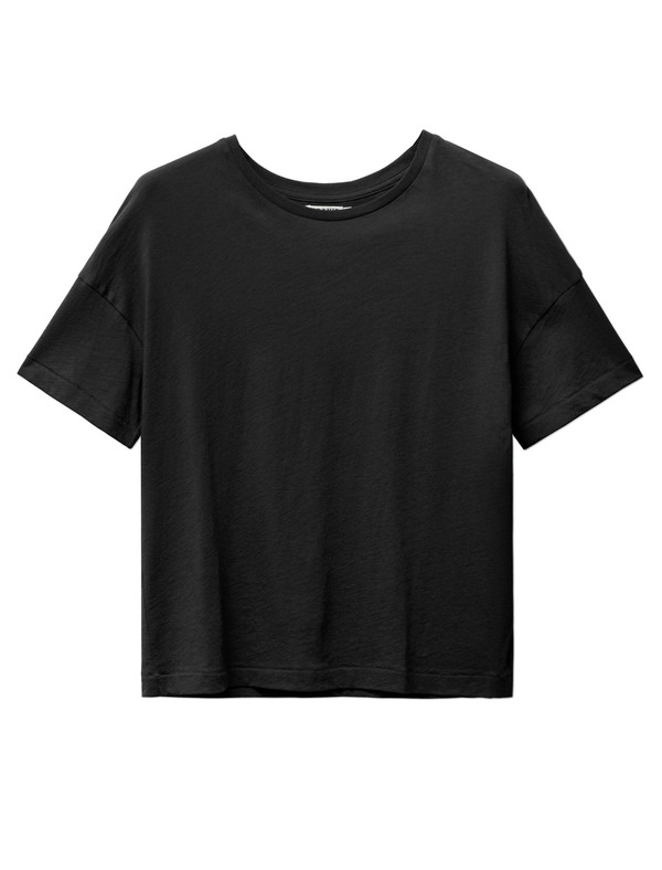 Organic by John Patrick Classic Tee Black Organic by John Patrick Classic Tee Black