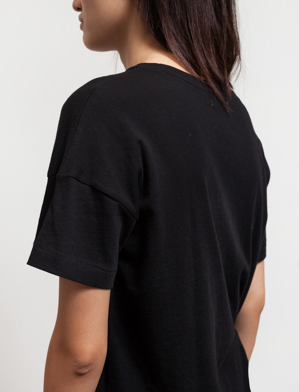 Organic by John Patrick Classic Tee Black Organic by John Patrick Classic Tee Black