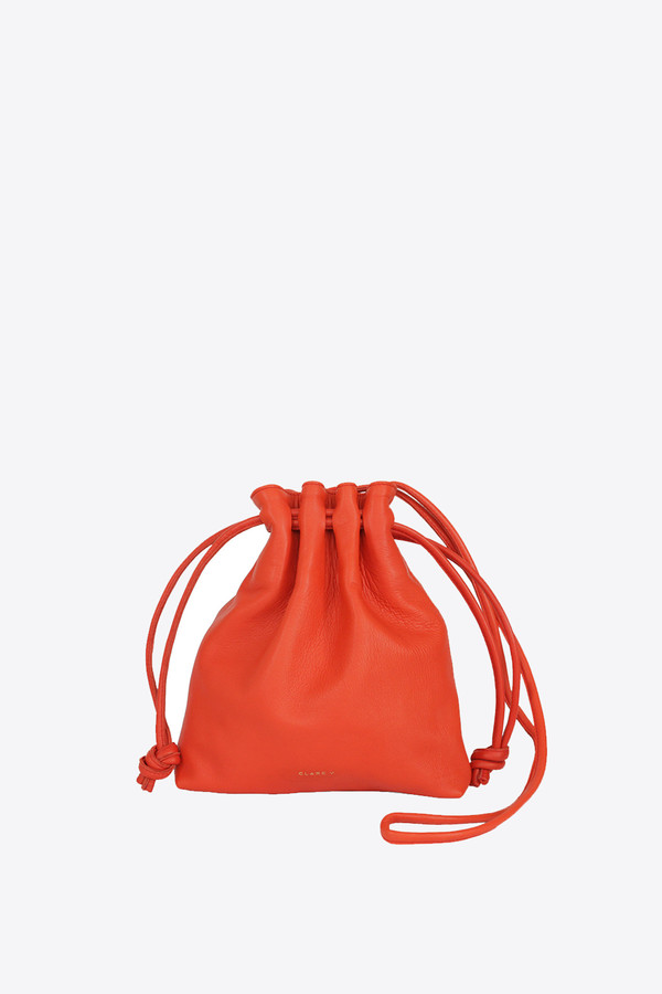 Clare V. Petit henri handbag in poppy nappa Clare V. Petit henri handbag in poppy nappa