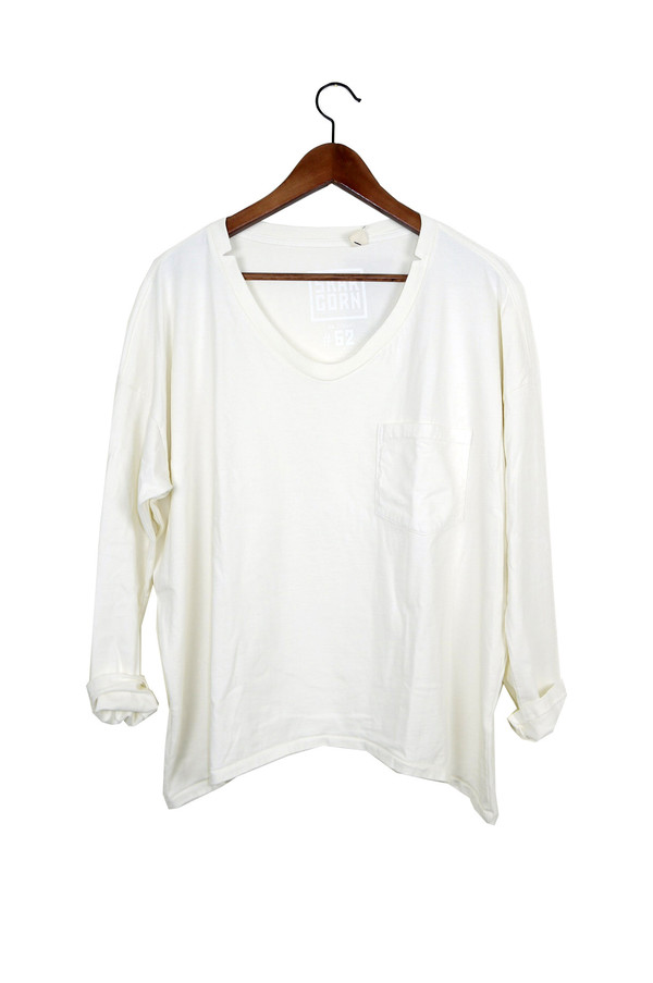Skargorn #62 Long Sleeve Tee, Milk Wash Skargorn #62 Long Sleeve Tee, Milk Wash