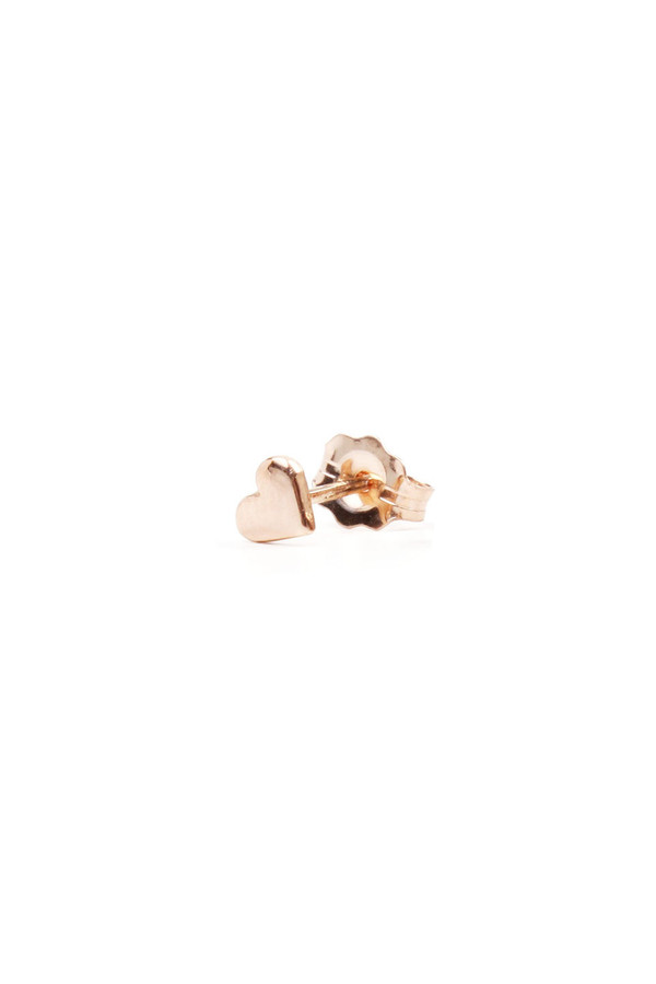 Catbird Classic Heart Stud, 14K Rose Gold Catbird Classic Heart Stud, 14K Rose Gold