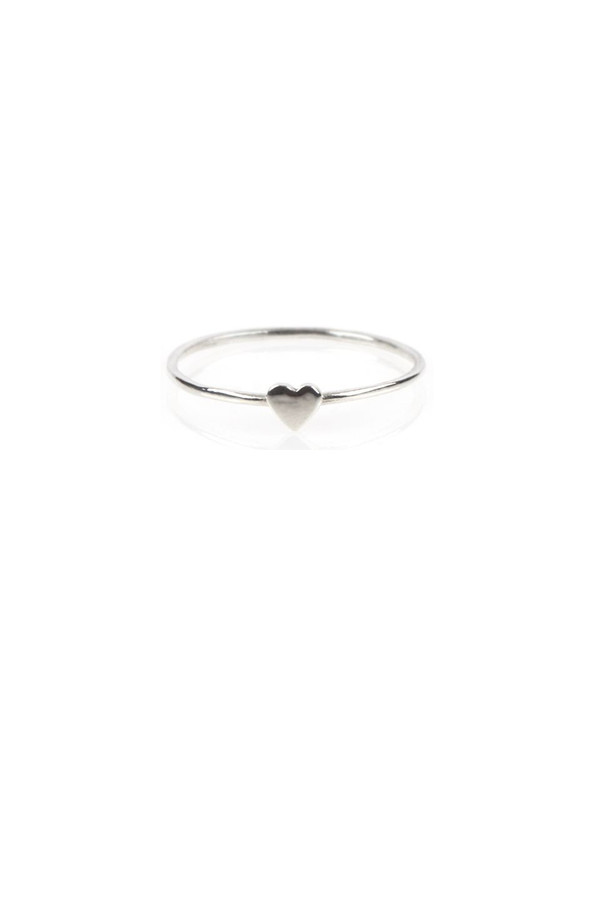 Catbird Heart Ring, Sterling Silver Catbird Heart Ring, Sterling Silver
