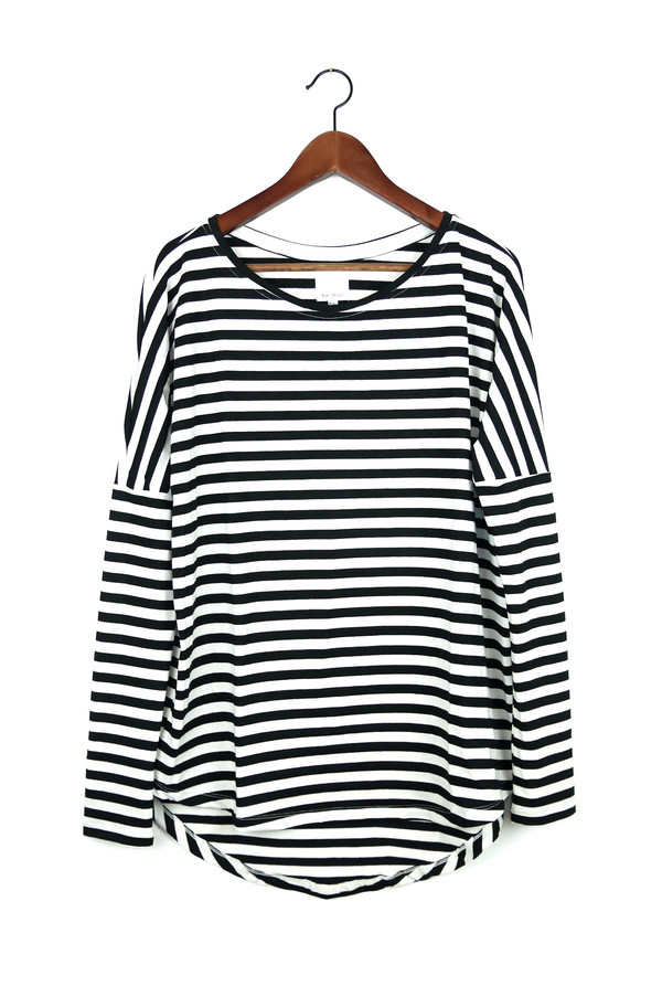 Rue Stiic Long Sleeve Top, Classic Stripe Rue Stiic Long Sleeve Top, Classic Stripe