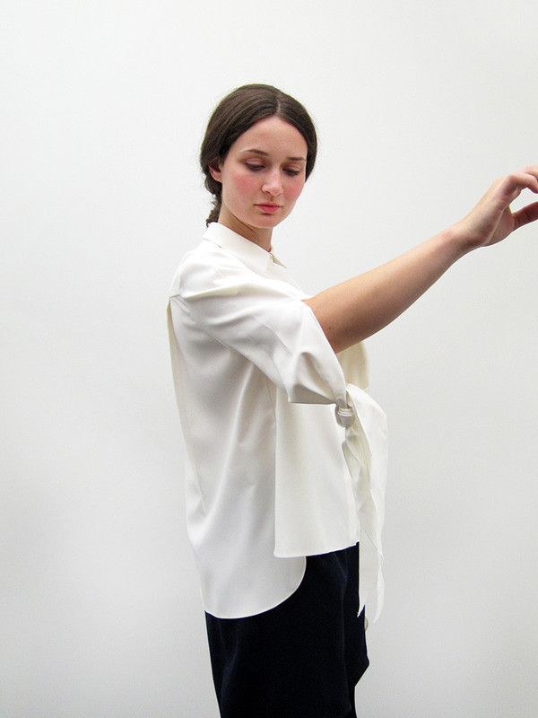 Andrea Jiapei Li Shirt with Knot Andrea Jiapei Li Shirt with Knot