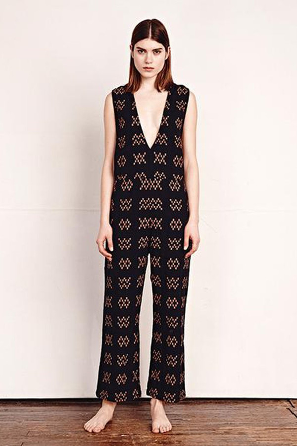 ace & jig hot cross romper in sampler ace & jig hot cross romper in sampler
