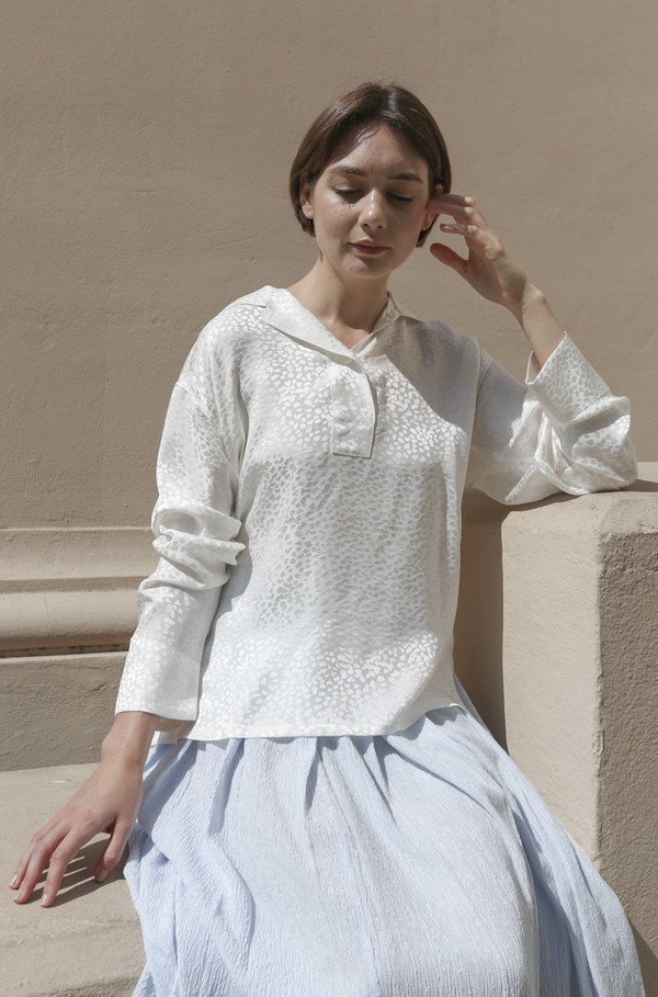 SVILU Electrician Shirt in Ivory SVILU Electrician Shirt in Ivory