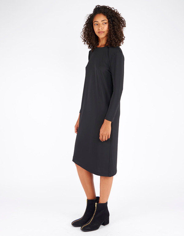 Filippa K Jersey Tunic Dress Black Filippa K Jersey Tunic Dress Black