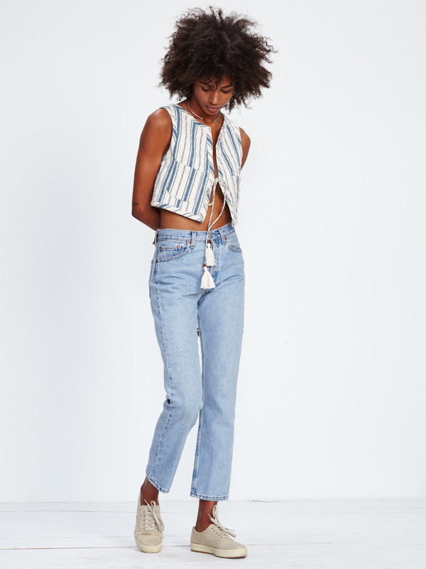 KOPAL RADHA VEST / TEAL KOPAL RADHA VEST / TEAL