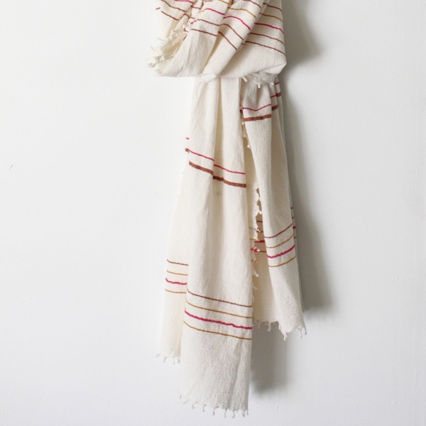 Unknown Tassel Stripe Scarf Unknown Tassel Stripe Scarf