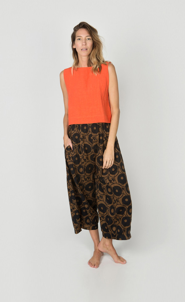 Ilana Kohn Kate Crop, Persimmon Ilana Kohn Kate Crop, Persimmon