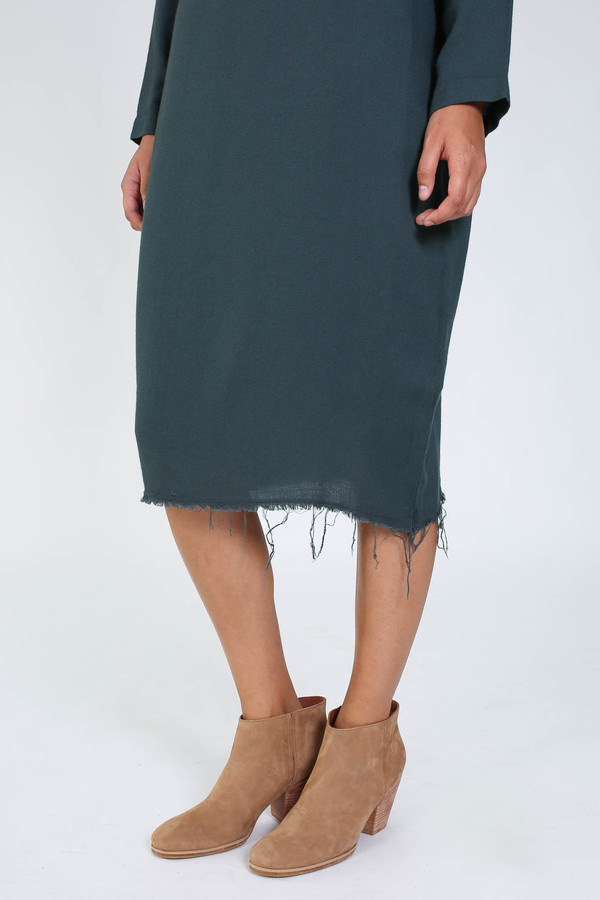 Black Crane Slim dress in dark shadow Black Crane Slim dress in dark shadow
