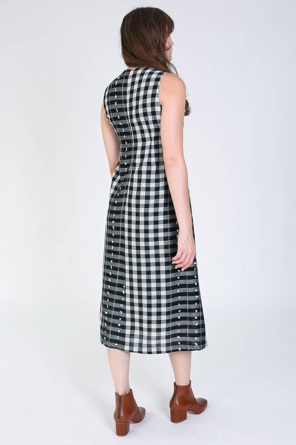 Svilu Swann dress in black/white check Svilu Swann dress in black/white check