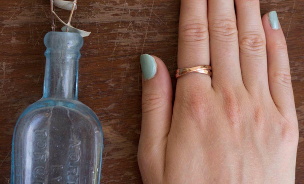 Isla Loves Rick Interlock Ring - Rose Gold Isla Loves Rick Interlock Ring - Rose Gold