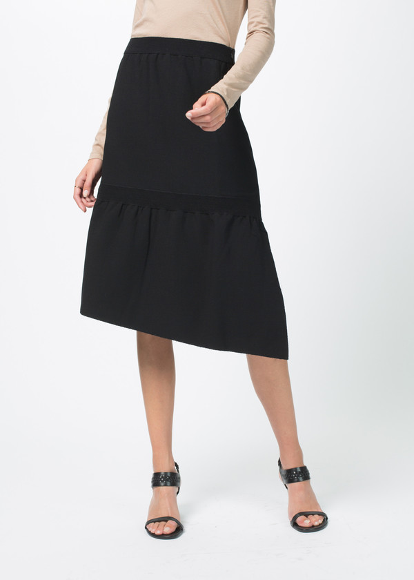 Sara Lanzi Stretch Crepe Skirt Sara Lanzi Stretch Crepe Skirt