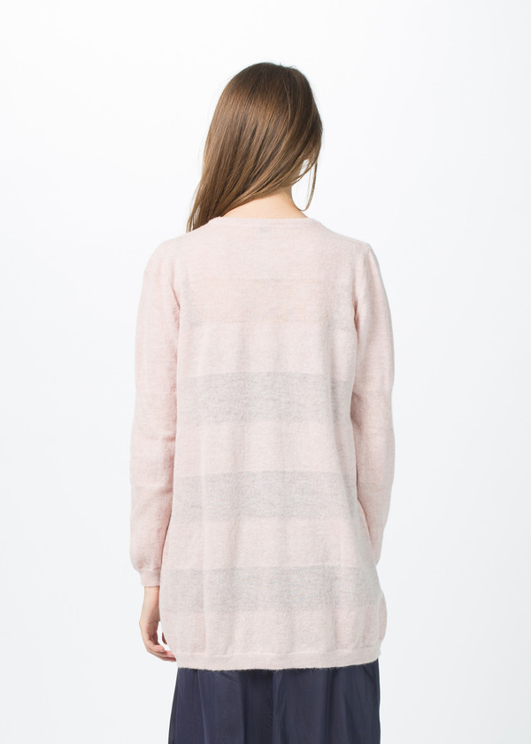 Sara Lanzi Striped Long Cardigan Sara Lanzi Striped Long Cardigan