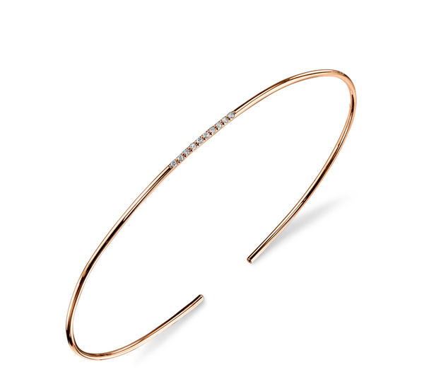 BC43 Rose 14K Mini Axis Cuff by Gabriela Artigas BC43 Rose 14K Mini Axis Cuff by Gabriela Artigas
