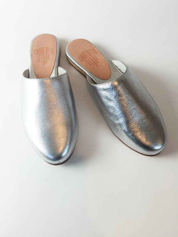 Charlotte Stone Drea Slider - Silver Charlotte Stone Drea Slider - Silver