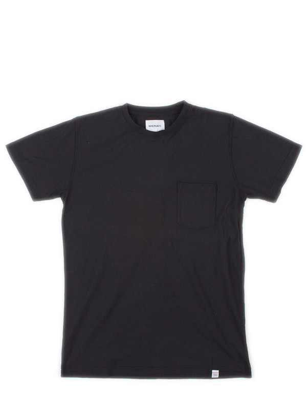 Norse Projects Niels Pocket Boucle Black Norse Projects Niels Pocket Boucle Black