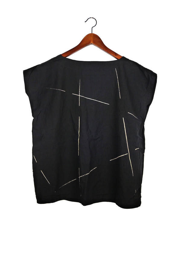 Uzi NYC Black Beams Tunic Uzi NYC Black Beams Tunic