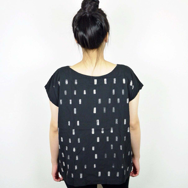 Uzi NYC Black Disko Tunic Uzi NYC Black Disko Tunic