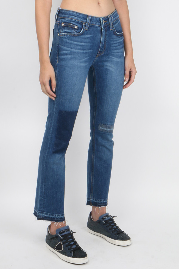 Derek Lam 10 Crosby Gia Mid-Rise Cropped Flare Derek Lam 10 Crosby Gia Mid-Rise Cropped Flare