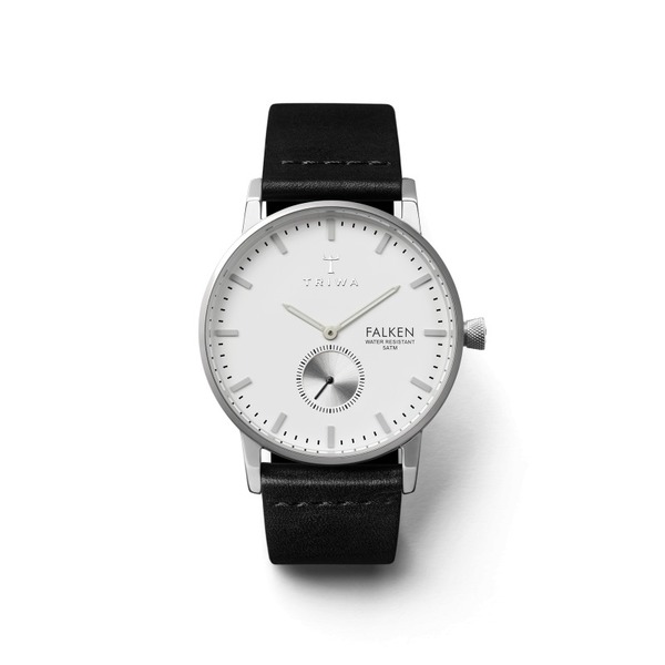 Triwa Ivory Falken Black Classic Watch Triwa Ivory Falken Black Classic Watch